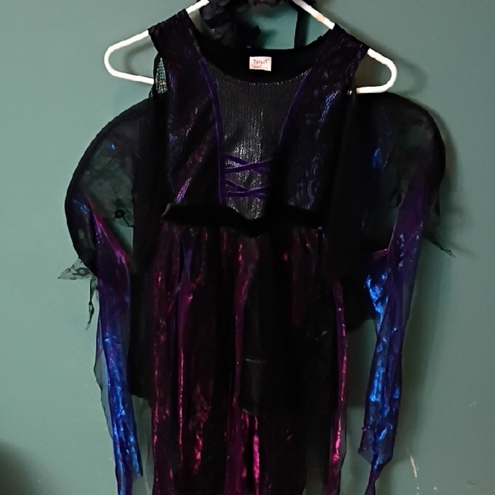 💜 Mythical Forest Fairy Costume Enchanting Size Medium Kids - Picture 4 of 14